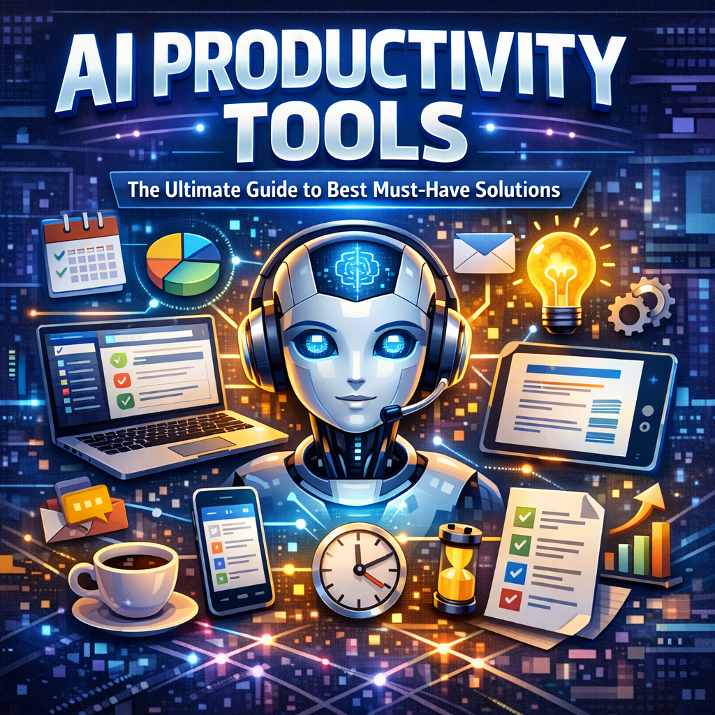 Illustration of Ai Productivity Tools: The Ultimate Guide to Best Must-Have Solutions