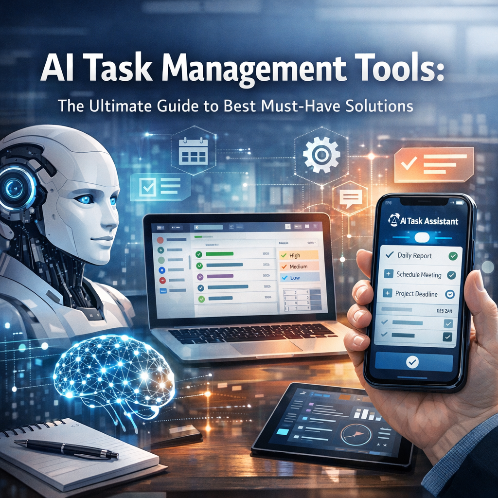 Illustration of AI Task Management Tools: The Ultimate Guide to Best Must-Have Solutions