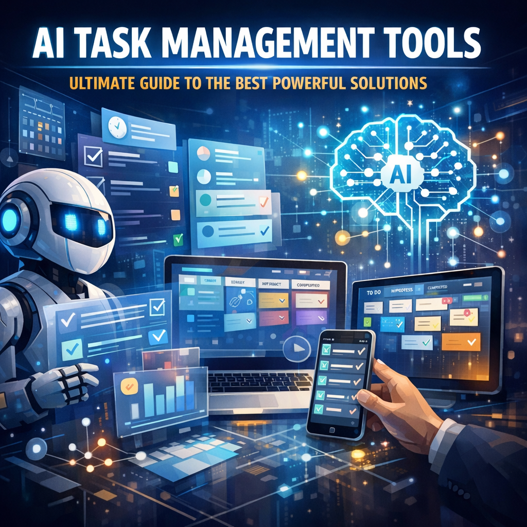 Illustration of AI Task Management Tools: Ultimate Guide to the Best Powerful Solutions