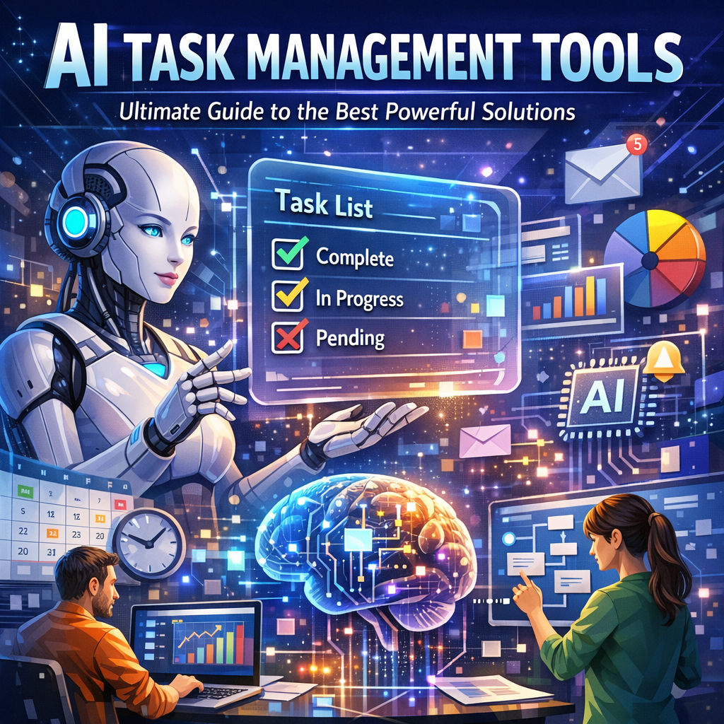 Illustration of AI Task Management Tools: Ultimate Guide to the Best Powerful Solutions
