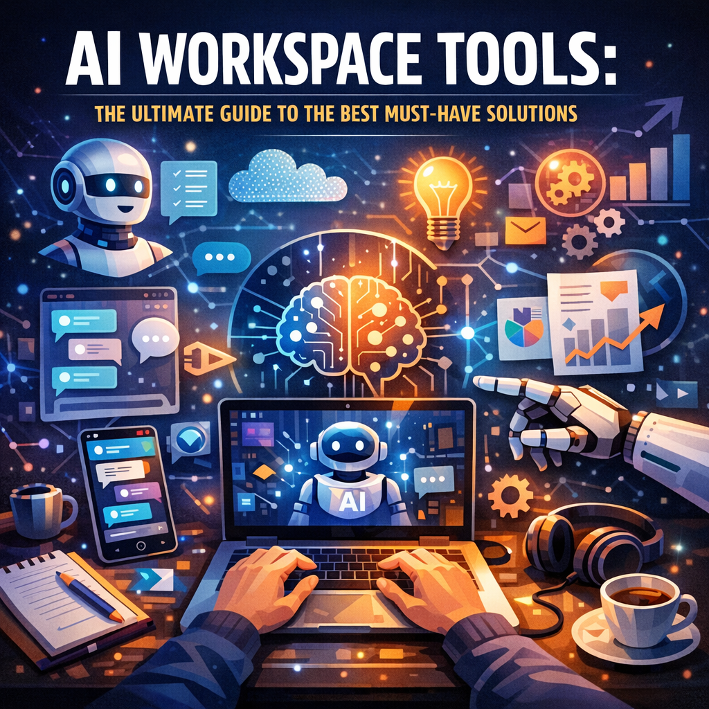 Illustration of AI Workspace Tools: The Ultimate Guide to the Best Must-Have Solutions