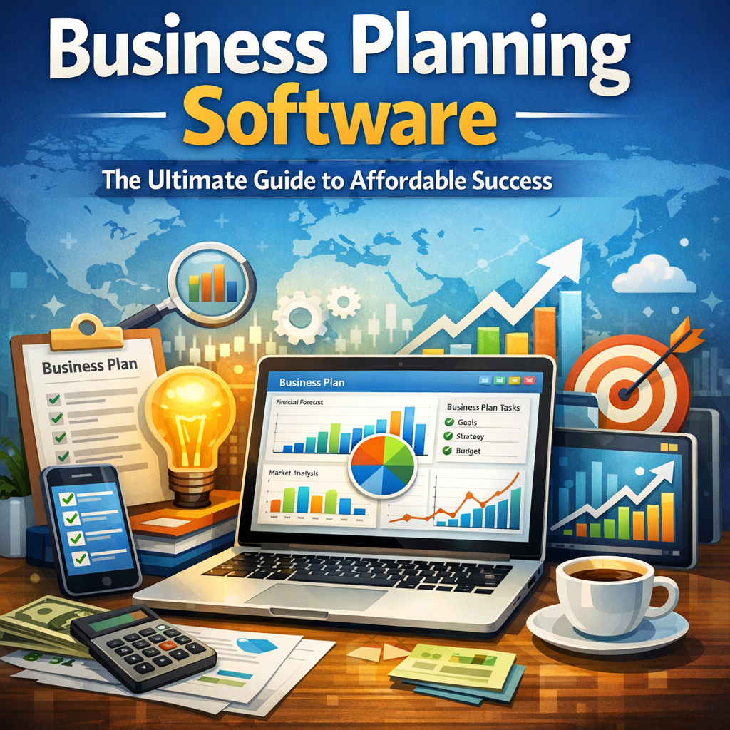 Illustration of Business Planning Software: The Ultimate Guide to Affordable Success