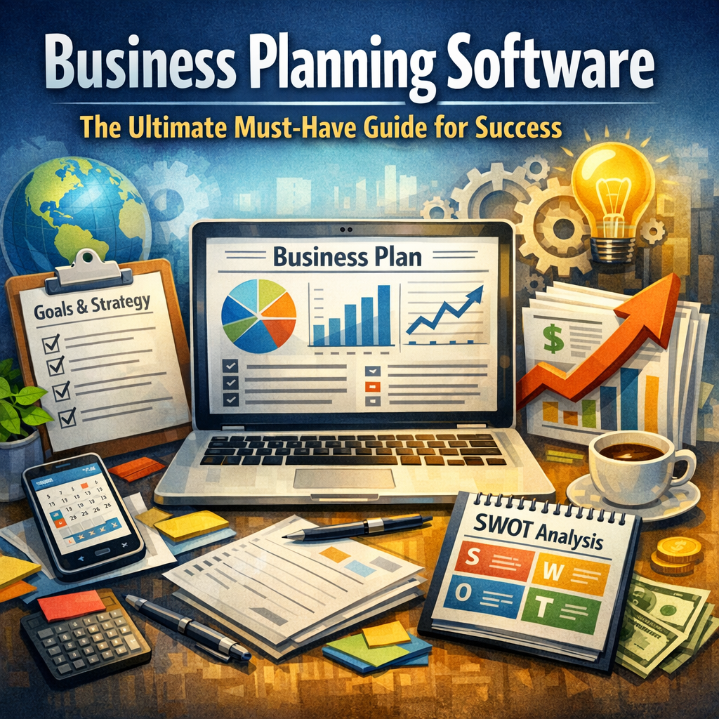 Illustration of Business Planning Software: The Ultimate Must-Have Guide for Success