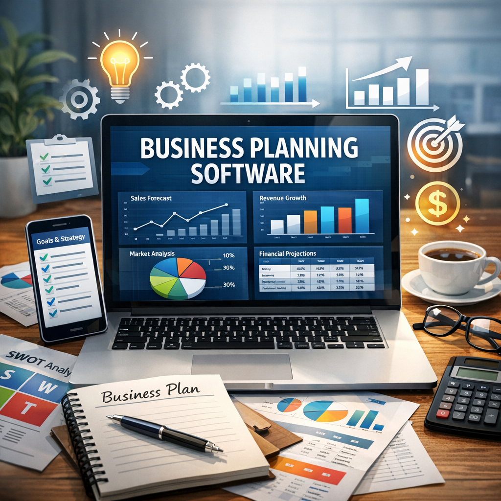 Illustration of Business Planning Software: The Ultimate Must-Have Guide for Success