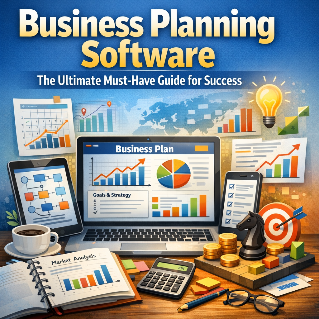 Illustration of Business Planning Software: The Ultimate Must-Have Guide for Success