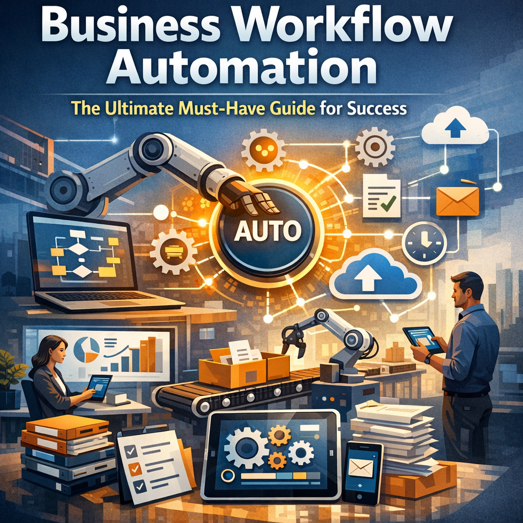 Illustration of Business Workflow Automation: The Ultimate Must-Have Guide for Success