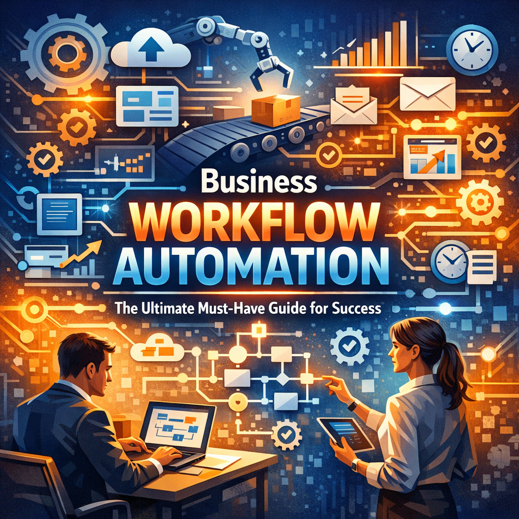 Illustration of Business Workflow Automation: The Ultimate Must-Have Guide for Success