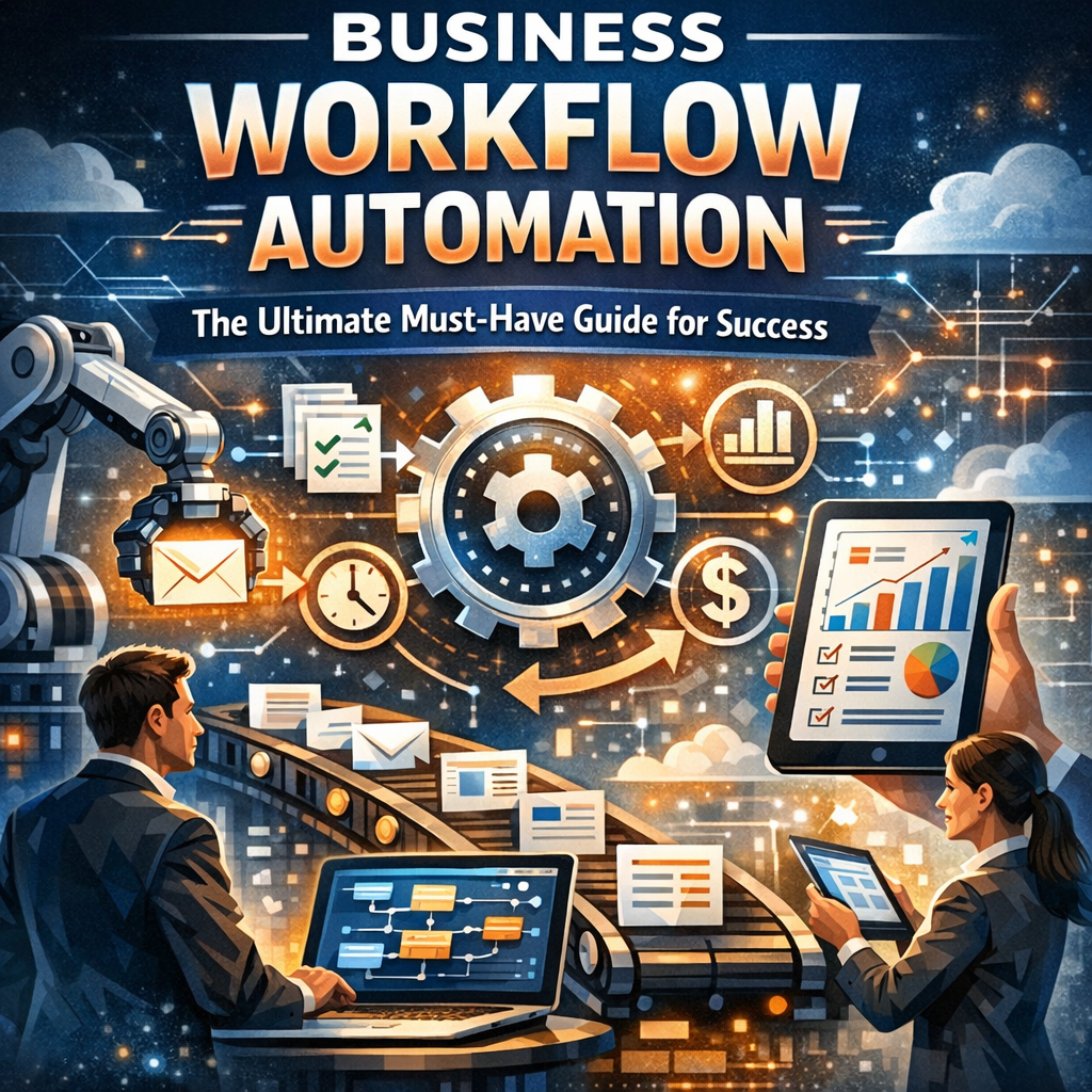 Illustration of Business Workflow Automation: The Ultimate Must-Have Guide for Success