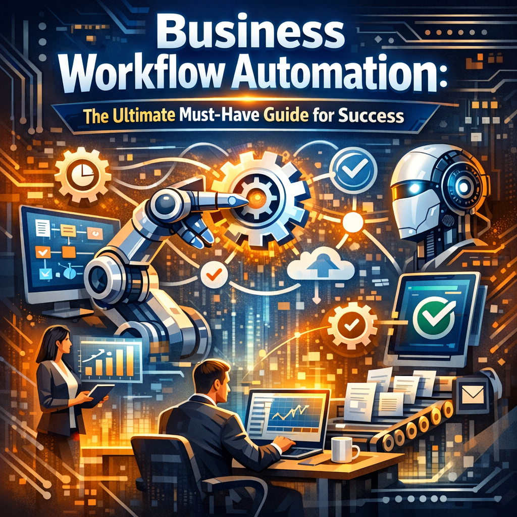 Illustration of Business Workflow Automation: The Ultimate Must-Have Guide for Success
