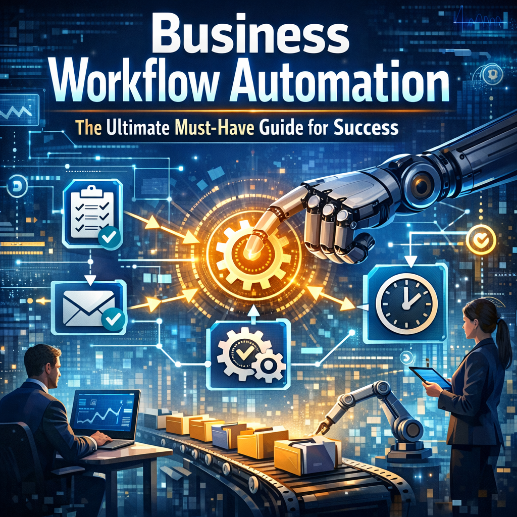 Illustration of Business Workflow Automation: The Ultimate Must-Have Guide for Success