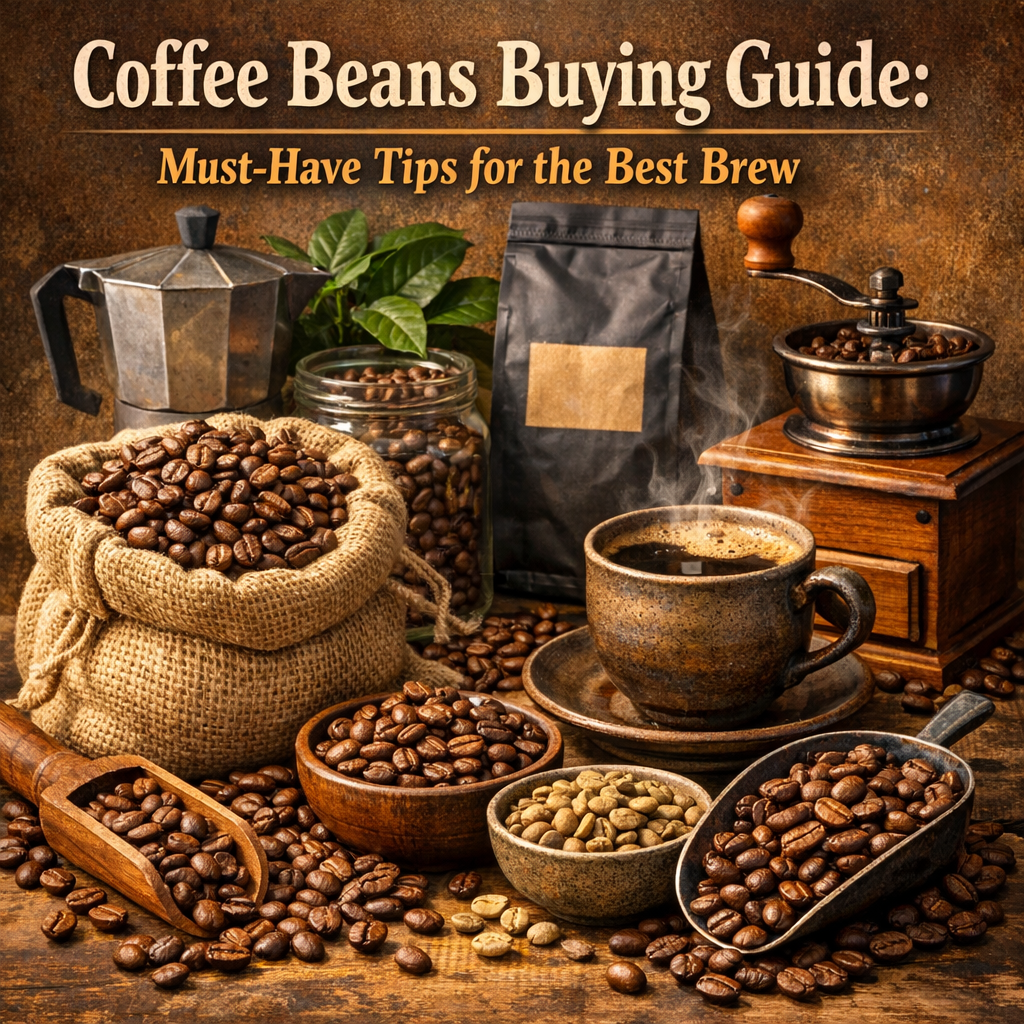 Illustration of Coffee Beans Buying Guide: Must-Have Tips for the Best Brew