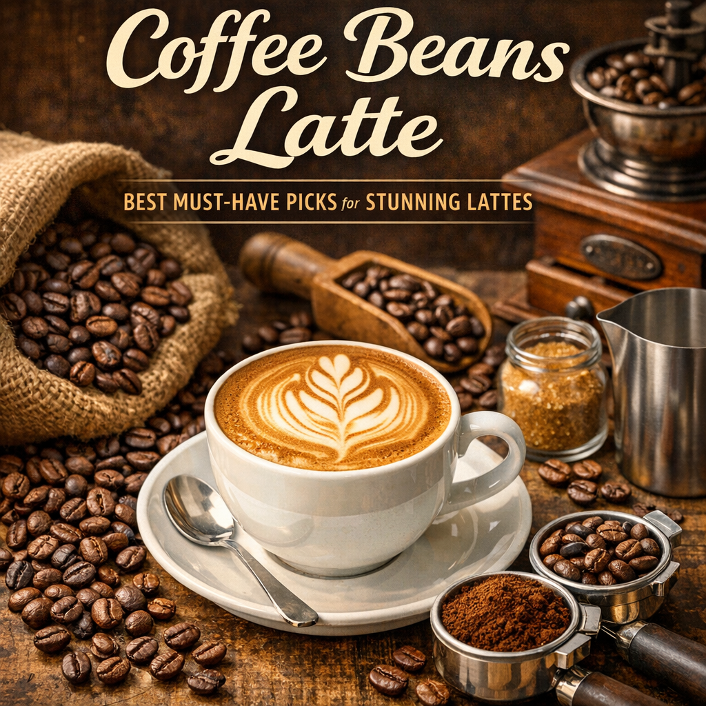 Illustration of Coffee Beans Latte: Best Must-Have Picks for Stunning Lattes