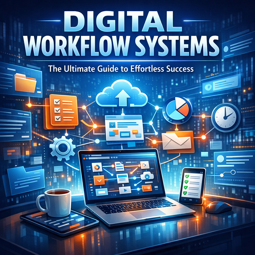 Illustration of Digital Workflow Systems: The Ultimate Guide to Effortless Success