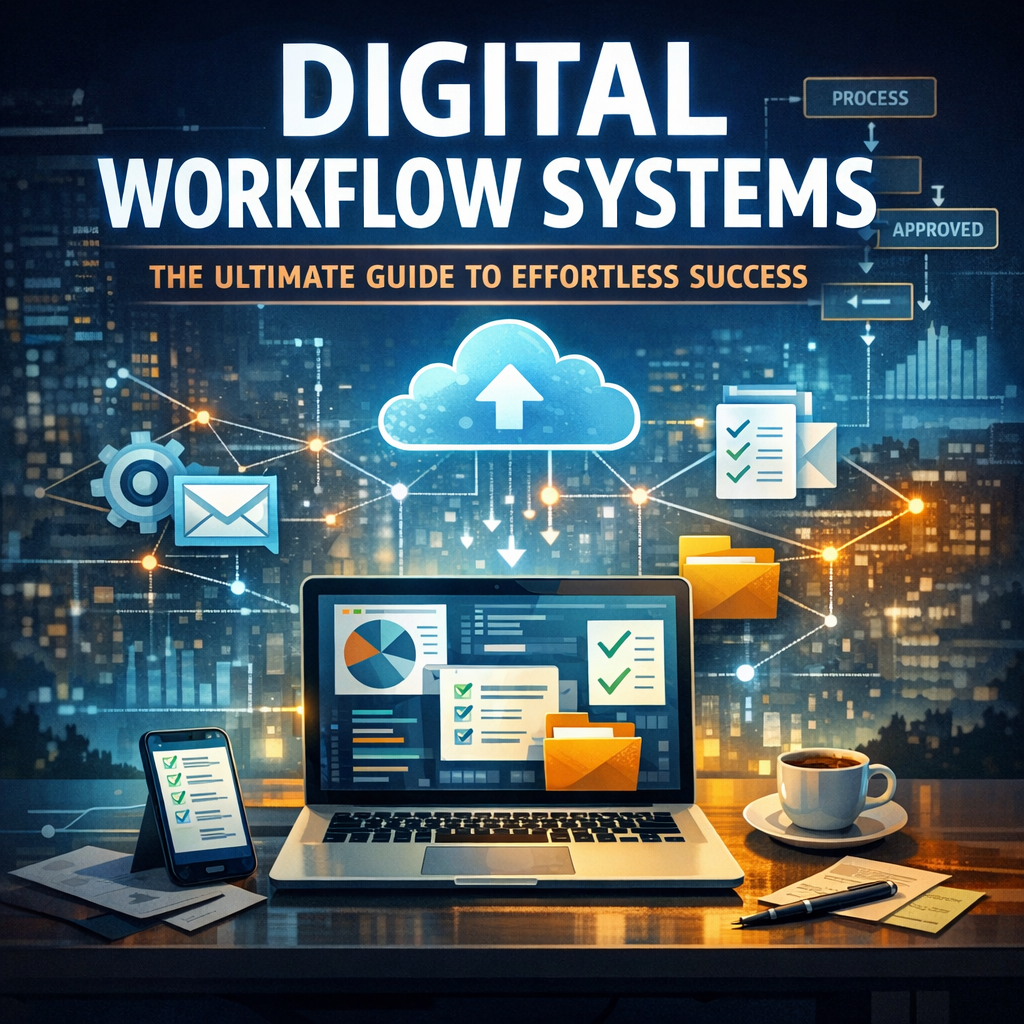 Illustration of Digital Workflow Systems: The Ultimate Guide to Effortless Success