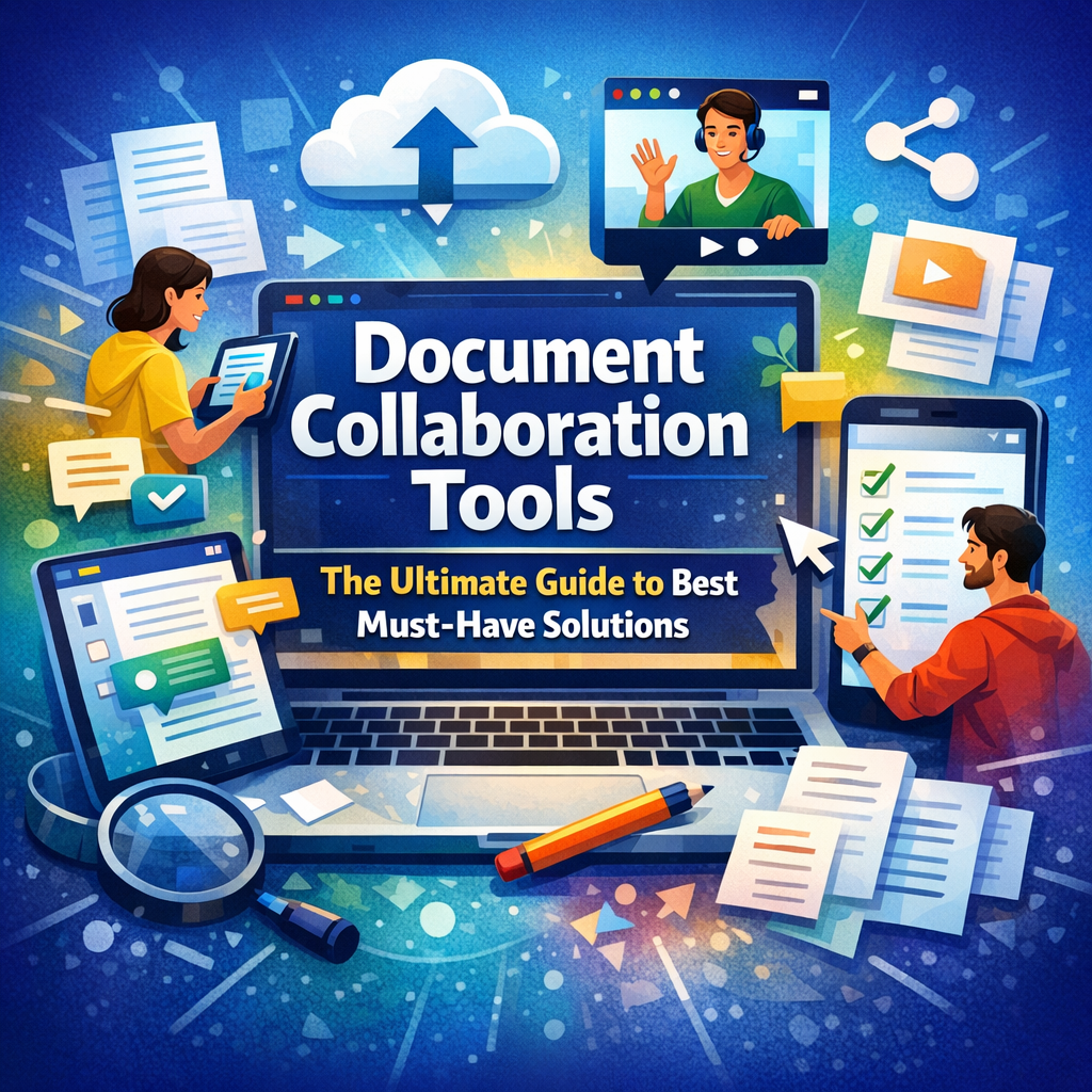 Illustration of Document Collaboration Tools: The Ultimate Guide to Best Must-Have Solutions