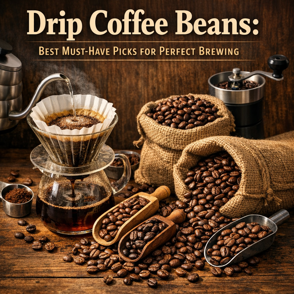 Illustration of Drip Coffee Beans: Best Must-Have Picks for Perfect Brewing