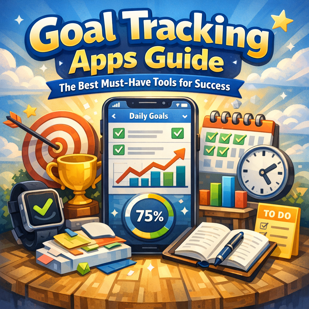 Illustration of Goal Tracking Apps Guide: The Best Must-Have Tools for Success