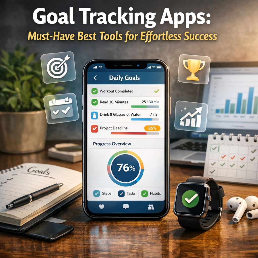Illustration of Goal Tracking Apps: Must-Have Best Tools for Effortless Success