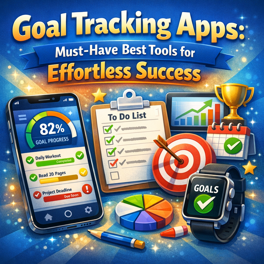 Illustration of Goal Tracking Apps: Must-Have Best Tools for Effortless Success
