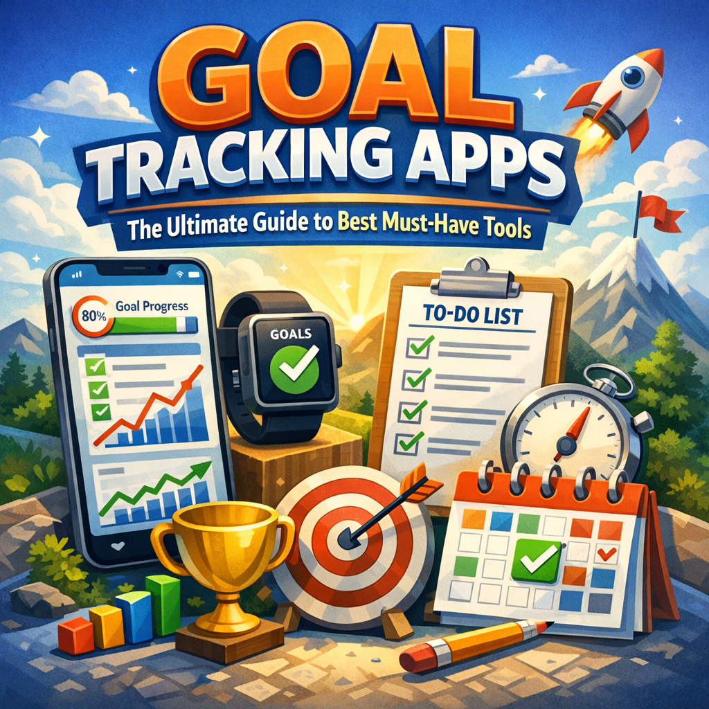 Illustration of Goal Tracking Apps: The Ultimate Guide to Best Must-Have Tools