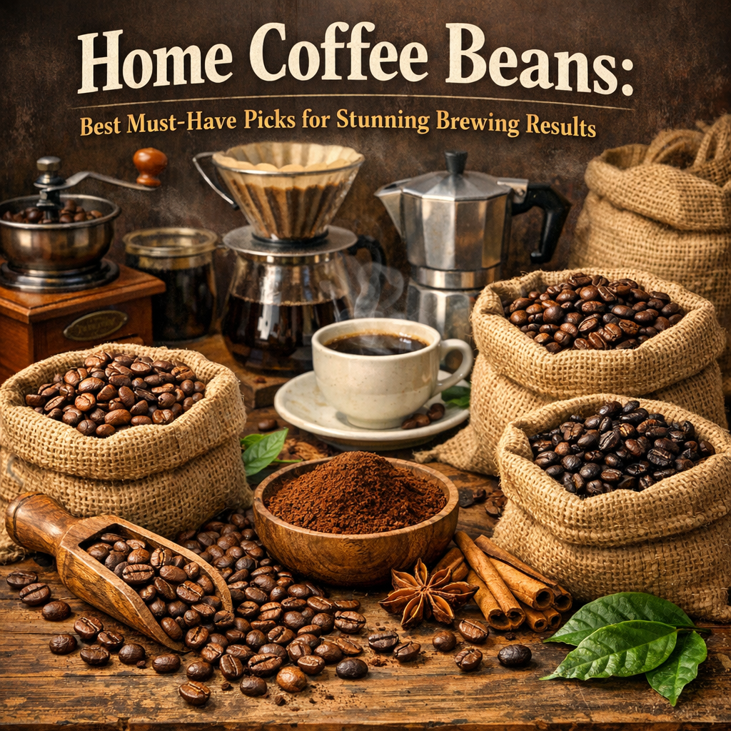 Illustration of Home Coffee Beans: Best Must-Have Picks for Stunning Brewing Results
