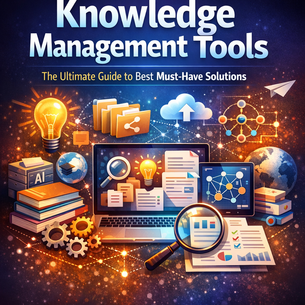 Illustration of Knowledge Management Tools: The Ultimate Guide to Best Must-Have Solutions