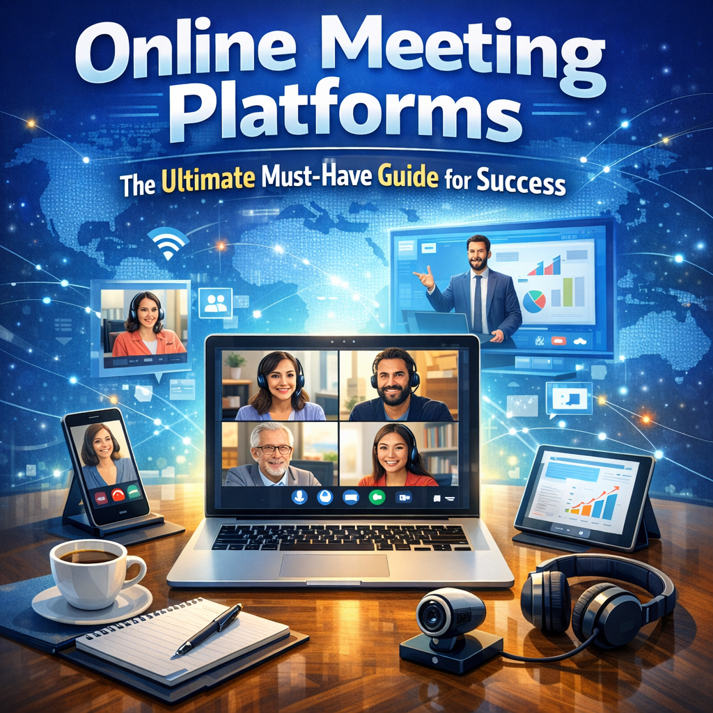 Illustration of Online Meeting Platforms: The Ultimate Must-Have Guide for Success