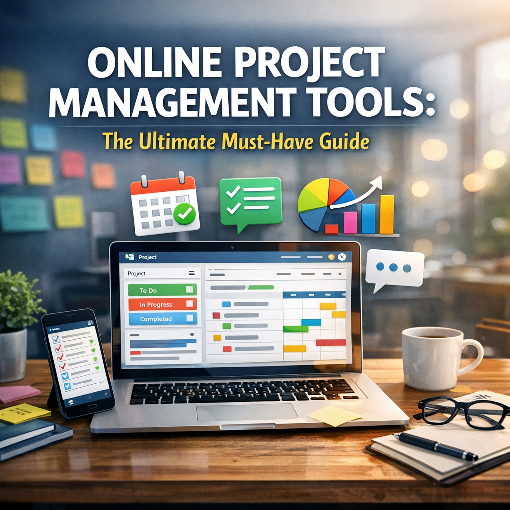 Illustration of Online Project Management Tools: The Ultimate Must-Have Guide