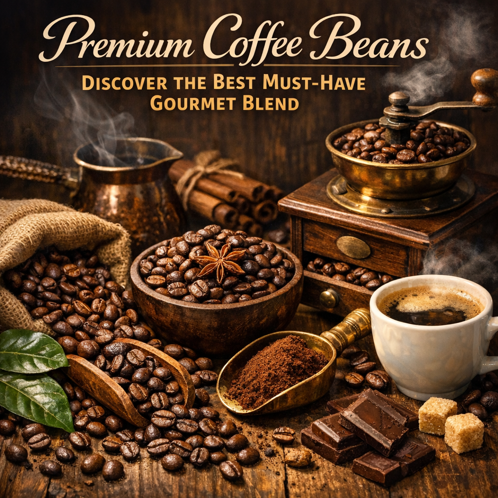 Illustration of Premium Coffee Beans: Discover the Best Must-Have Gourmet Blend