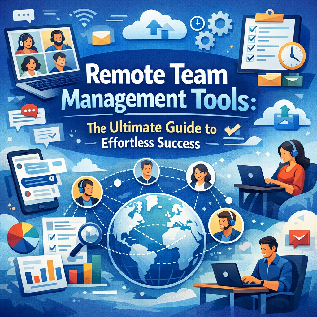 Illustration of Remote Team Management Tools: The Ultimate Guide to Effortless Success