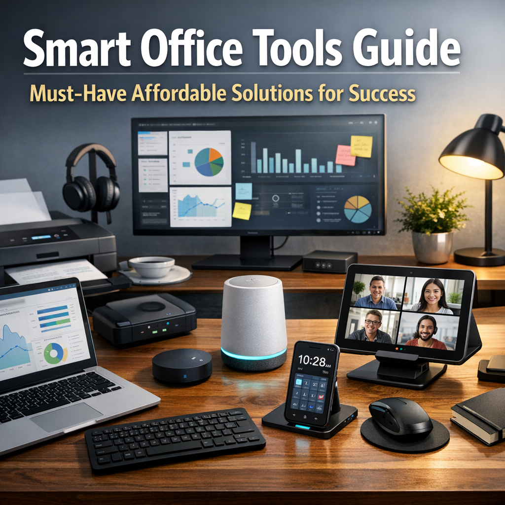 Illustration of Smart Office Tools Guide: Must-Have Affordable Solutions for Success