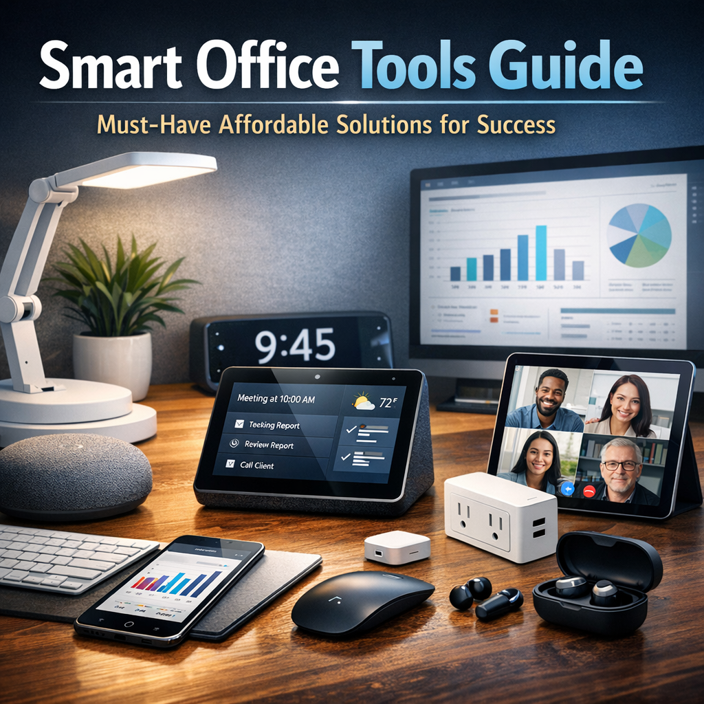 Illustration of Smart Office Tools Guide: Must-Have Affordable Solutions for Success