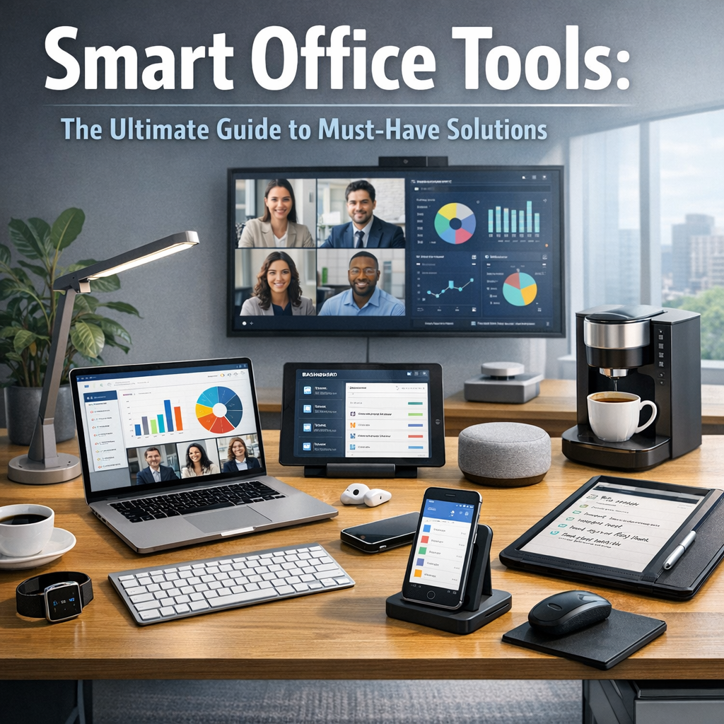 Illustration of Smart Office Tools: The Ultimate Guide to Must-Have Solutions
