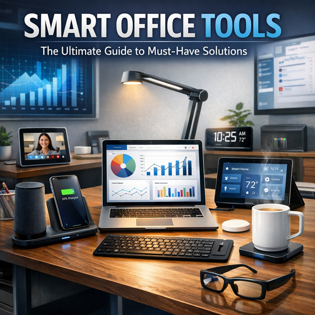 Illustration of Smart Office Tools: The Ultimate Guide to Must-Have Solutions