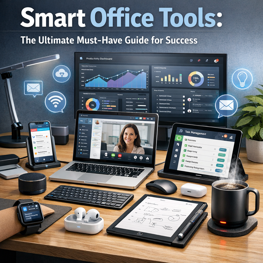 Illustration of Smart Office Tools: The Ultimate Must-Have Guide for Success
