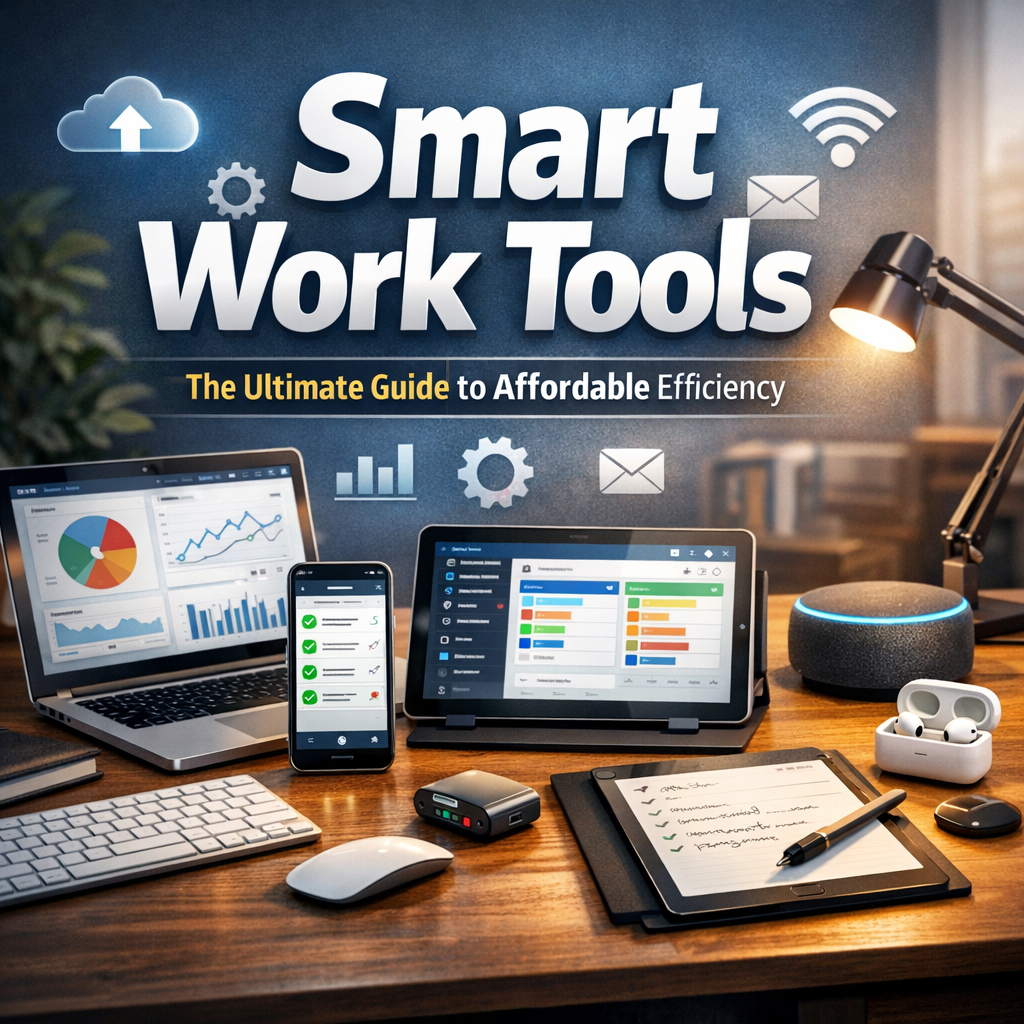 Illustration of Smart Work Tools: The Ultimate Guide to Affordable Efficiency