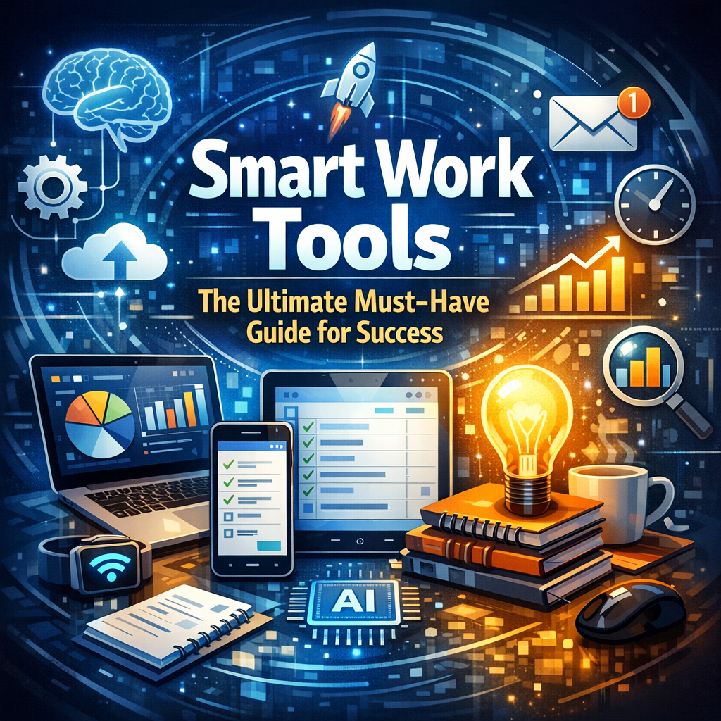 Illustration of Smart Work Tools: The Ultimate Must-Have Guide for Success