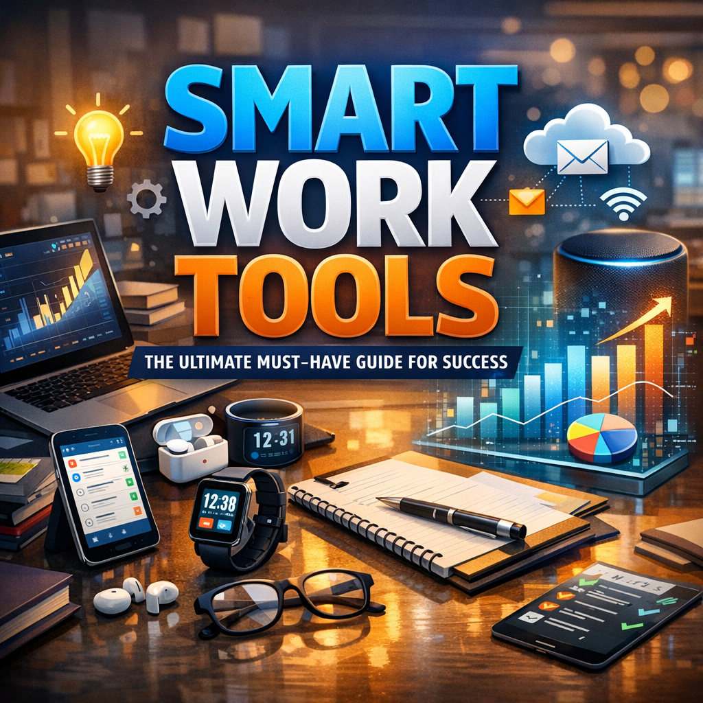 Illustration of Smart Work Tools: The Ultimate Must-Have Guide for Success