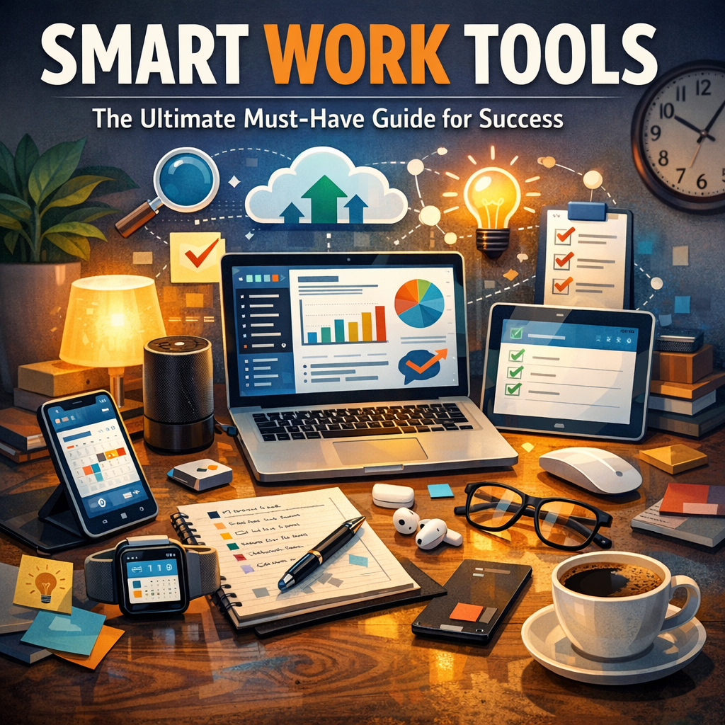 Illustration of Smart Work Tools: The Ultimate Must-Have Guide for Success