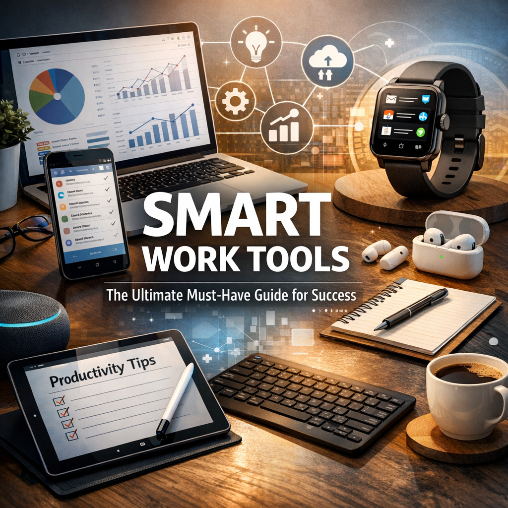 Illustration of Smart Work Tools: The Ultimate Must-Have Guide for Success