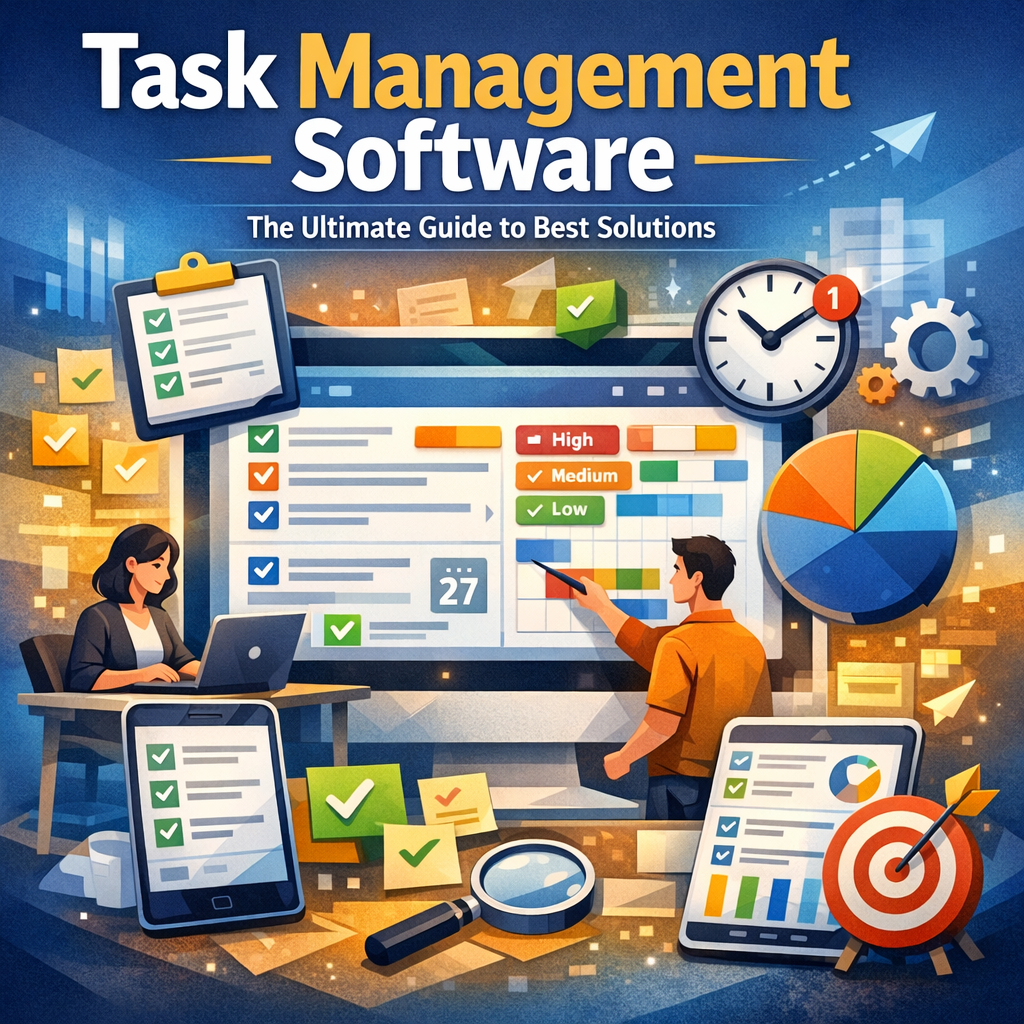 Illustration of Task Management Software: The Ultimate Guide to Best Solutions
