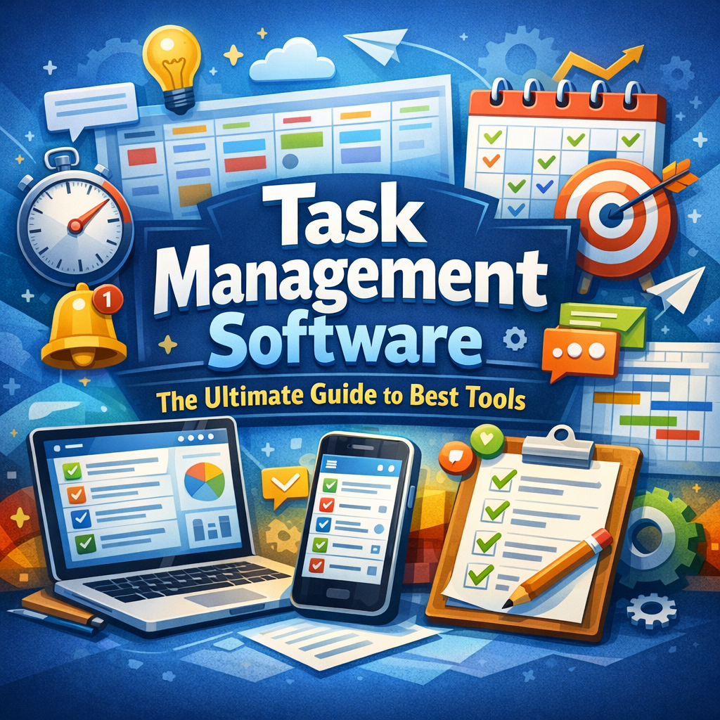Illustration of Task Management Software: The Ultimate Guide to Best Tools