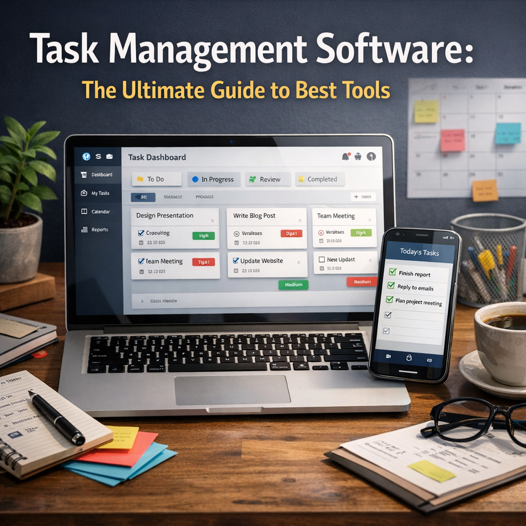 Illustration of Task Management Software: The Ultimate Guide to Best Tools