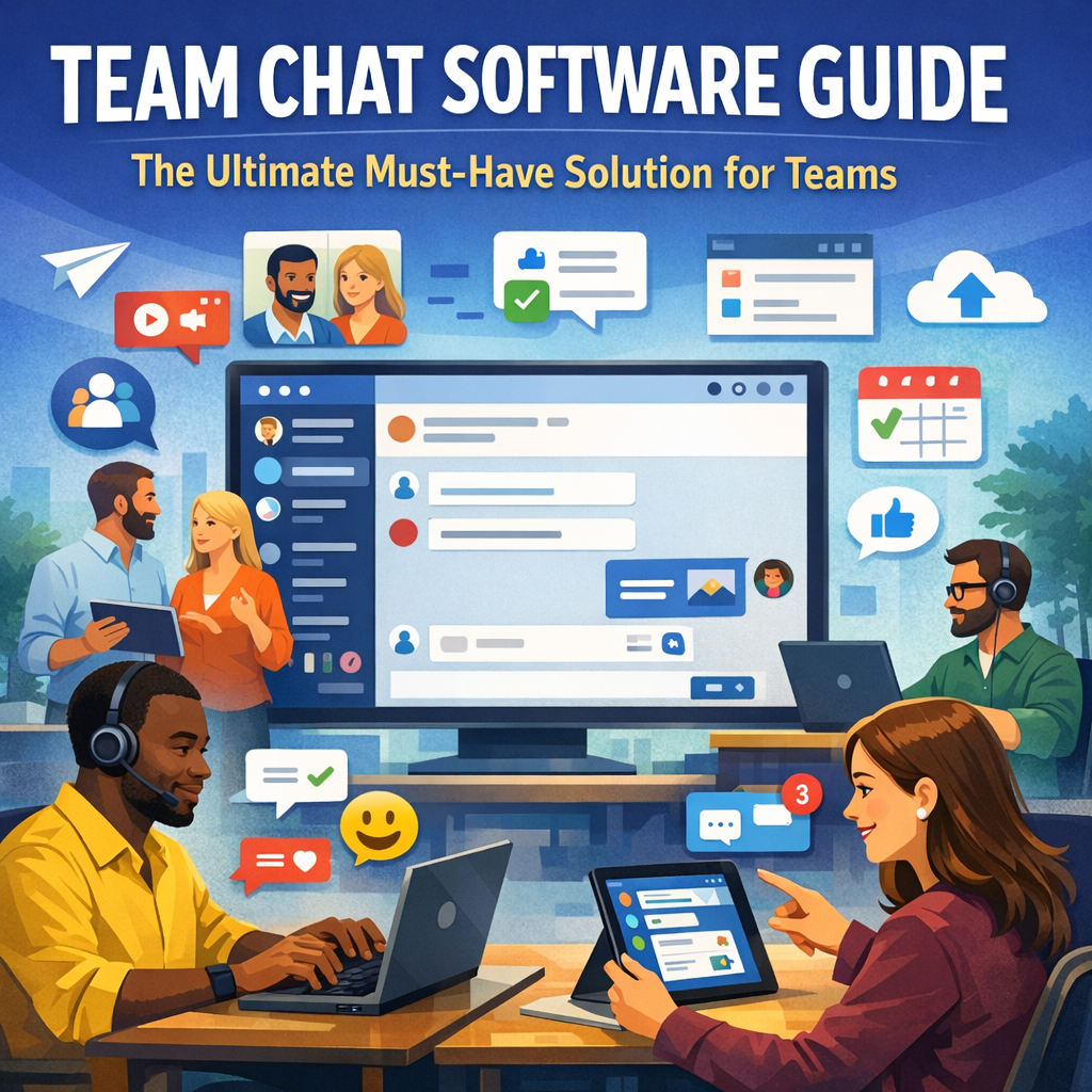 Illustration of Team Chat Software Guide: The Ultimate Must-Have Solution for Teams