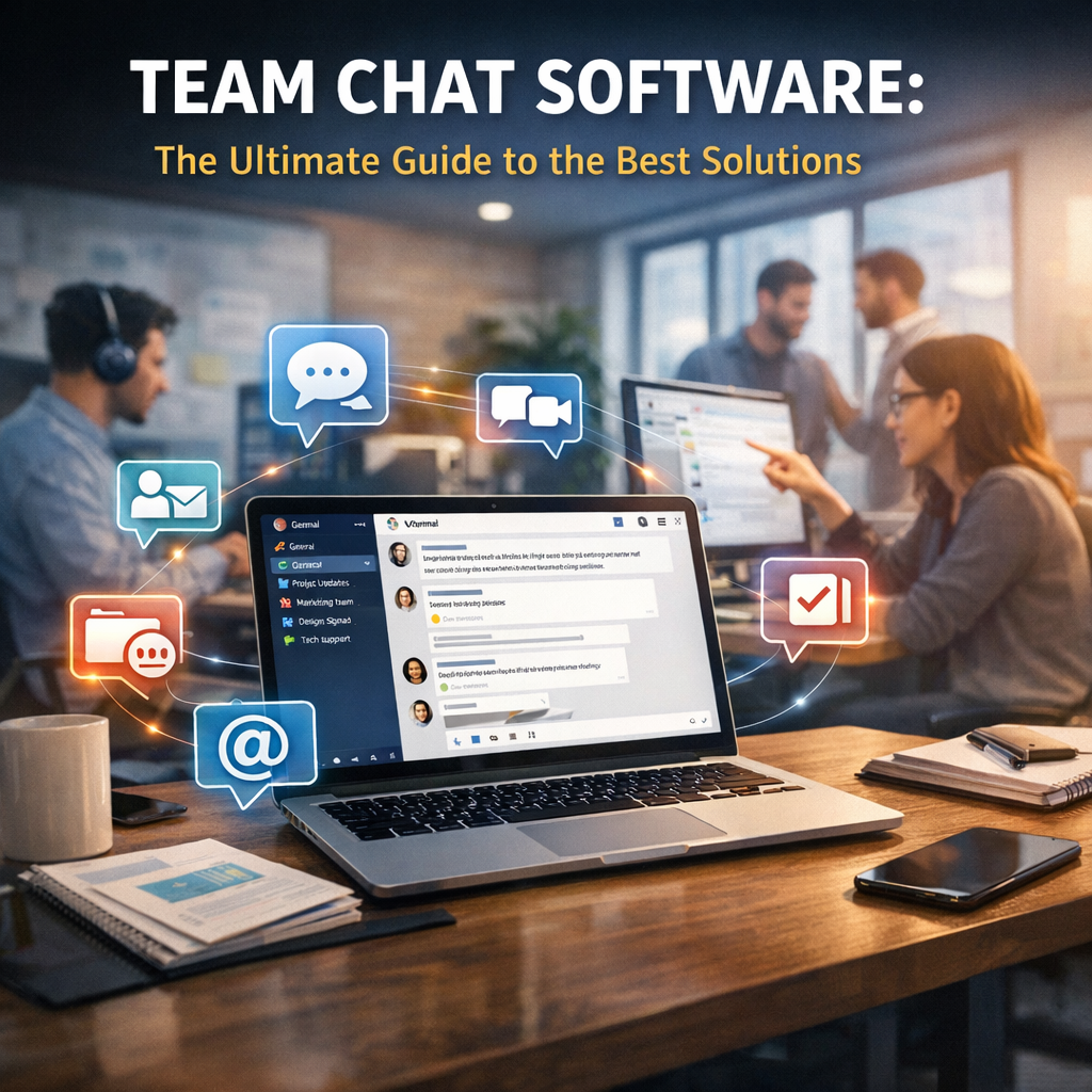 Illustration of Team Chat Software: The Ultimate Guide to the Best Solutions