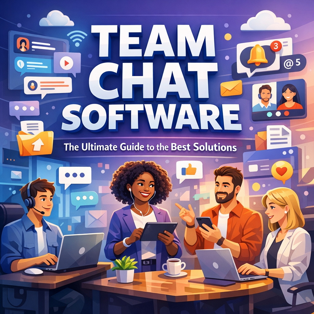 Illustration of Team Chat Software: The Ultimate Guide to the Best Solutions