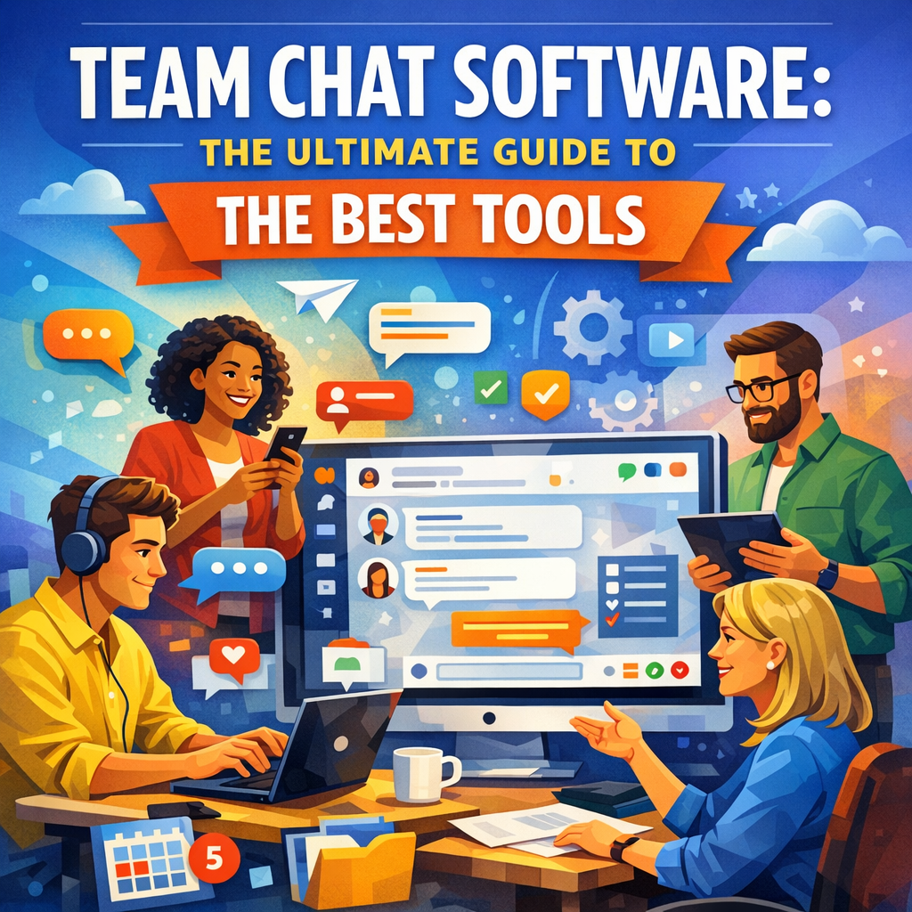 Illustration of Team Chat Software: The Ultimate Guide to the Best Tools