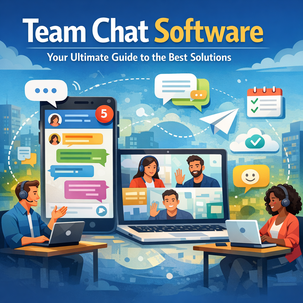 Illustration of Team Chat Software: Your Ultimate Guide to the Best Solutions