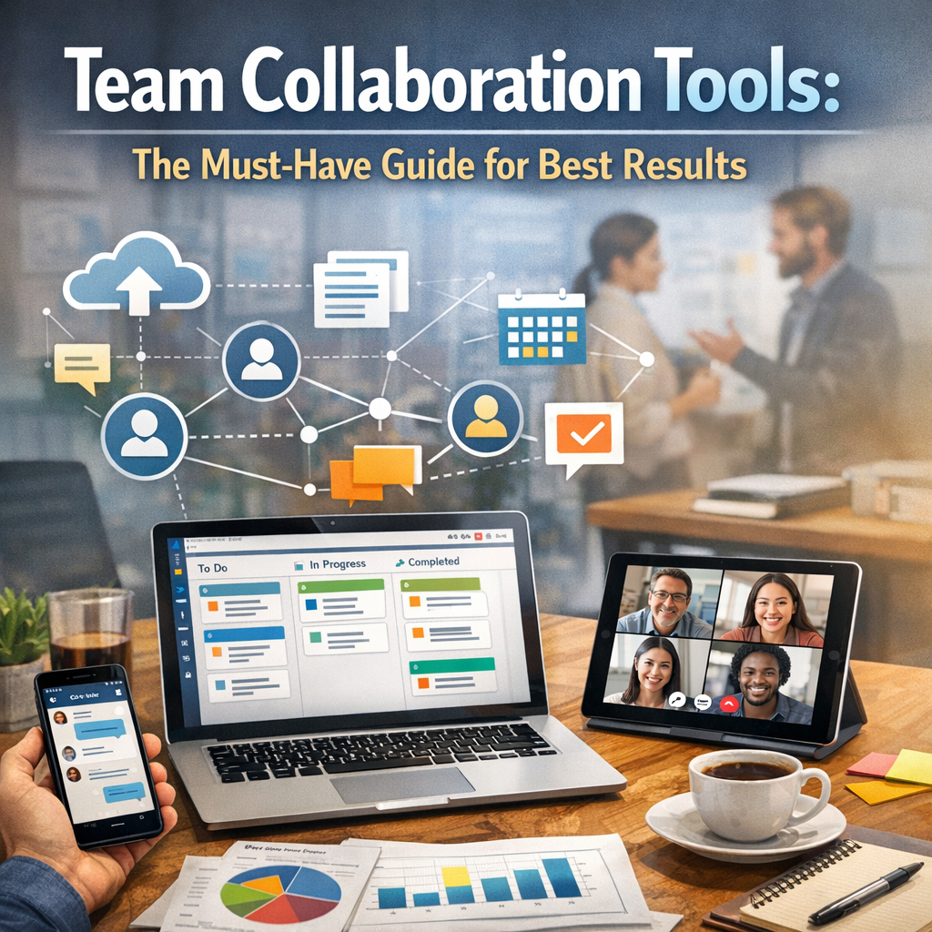 Illustration of Team Collaboration Tools: The Must-Have Guide for Best Results