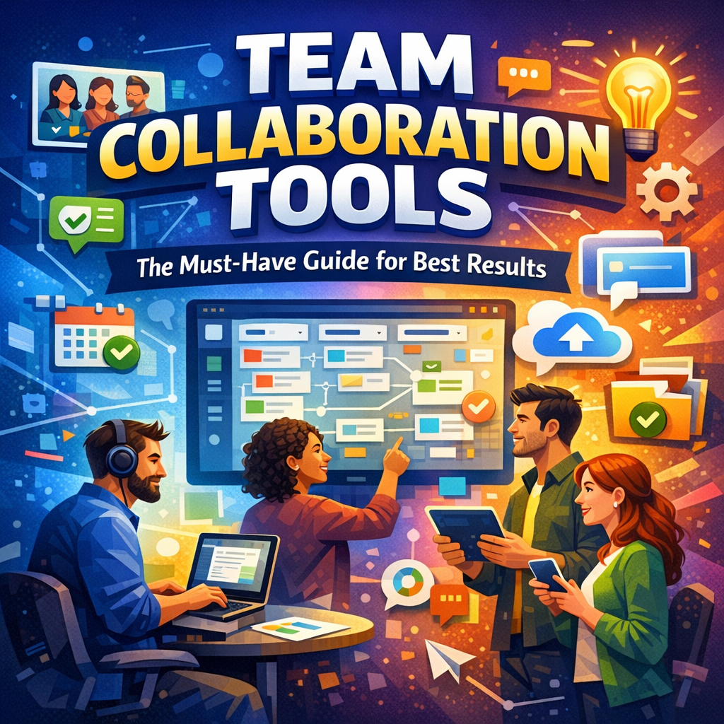 Illustration of Team Collaboration Tools: The Must-Have Guide for Best Results